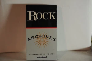 Rock Archives, Elton John, Temptations, Supremes, music video VHS format - Imagen 1 de 2