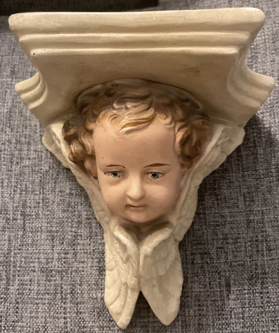 Vintage Cherub Corbel/Sconce Cover