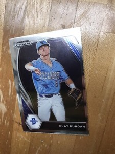 2021 PANINI PRIZM DRAFT PICKS # PDP 209 CLAY DUNGAN CARD