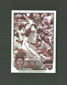 2023 Topps Rifrattore seppia cromato Rookie Cal Mitchell RC #108 B77 - Foto 1 di 2