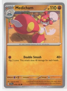 Pokemon Stellar Crown 079/142 Medicham - Picture 1 of 1