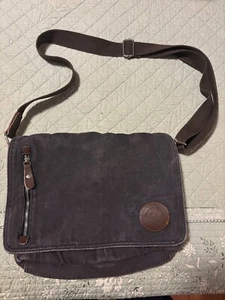 Augur Strauss And CO Messenger Herren Tasche abgenutzt braun/grau Messenger Bag gebraucht, in einwandfreiem Zustand - Bild 1 von 8