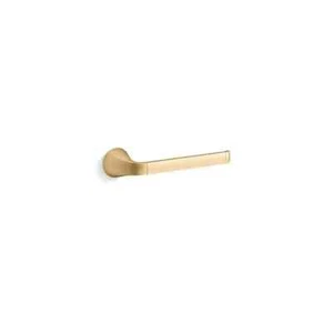 KOHLER R26689-2MB Cursiva Towel Ring Arm in Vibrant Brushed Moderne Brass - Picture 1 of 3