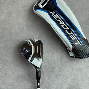 Cobra Aerojet 21 Degree 4 Hybrid | KBS PGI Players 75 Regular Flex - Picture 1 of 7