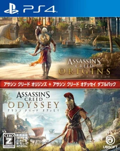 Unopened PS4 Assassin's Creed Origins + Odyssey Double Pack Sony PlayStation 4 - Picture 1 of 3