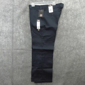 Dickies 774 Women's Work Pants Size 14 R Dark Navy Original Fit Straight Leg New - Picture 1 of 13