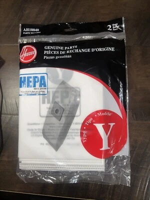 Hoover Type Y HEPA Bag (2-Pack), AH10040 - Image 1 of 2
