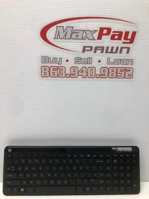 HP SK-2063 Wireless Keyboard Ultra Slim - No USB Dongle Receiver - PARTS ONLY - Image 1 of 4