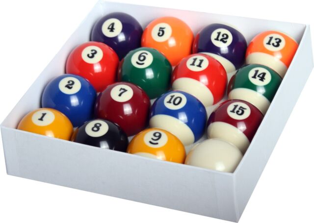 Belgium DYNASPHERE Phenolic Billiard Pool Ball Set 2-1/4(Vanadium )