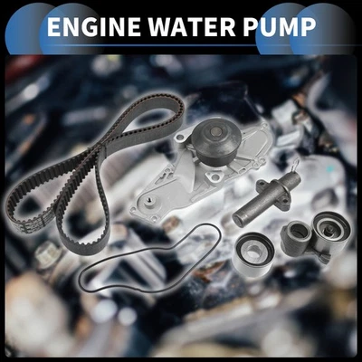 Water Pump for Acura CL 2001-2003 No.14400P8AA01 With Tensioner Idler Pulley Kit Foto 1 de 4