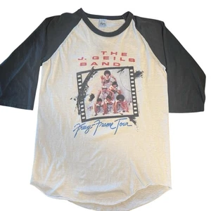 Camisa Raglán 1981 J Geils Band Freeze Frame Tour De Colección Tejidos EE. UU. L Concierto en Vivo - Imagen 1 de 10