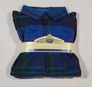 Neu 90er Pendleton LOBO Umatilla Stoff kariert Flanellhemd Herren Größe XL USA - Bild 1 von 7