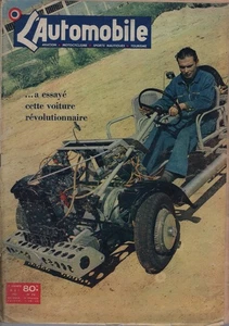 L'AUTOMOBILE 73 1952 GONFLER SA RENAULT 4CV La SYMETRIC GP DE PAU GORDINI T16 - Imagen 1 de 1