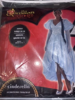 Disfraz Disney Descendientes El Ascenso de Cenicienta Roja Adulto Talla 10-12 Foto 1 de 4