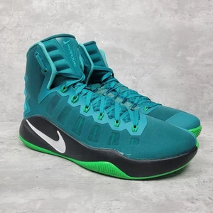 Nike Mens Size 11.5 Hyperdunk Rare Teal 844359-313 Zoom Rev Live Shoes Sneakers - Picture 1 of 8
