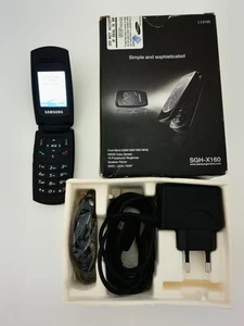 Téléphone Portable Samsung SGH X160 A Clapet Desimlocker Tout Réseaux Vintage - Photo 1/9