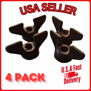 HARMSCO 4x Brass Wing Nuts for Tropic Flo Cartridge Pool Filter Lid Assembly - Picture 1 of 3