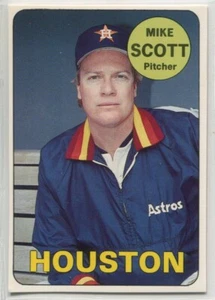 1990 Baseball Cards Magazine '69 Topps #7 Mike Scott Houston Astros - Picture 1 of 2