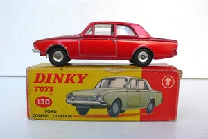 DINKY TOYS ENGLAND FORD CONSUL CORSAIR REF 130 BON ÉTAT 1964/69 - Imagen 1 de 8