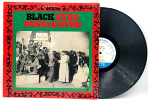 DONALD BYRD - BLACK BYRD - JAZZ FUNK LP RECORD BLUE NOTE BN-LA047 - Picture 1 of 2
