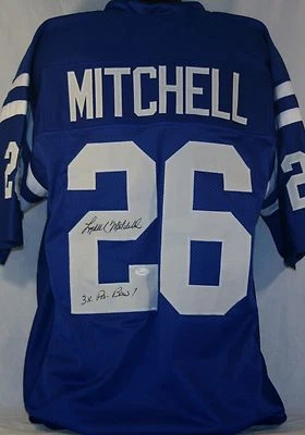 Lydell Mitchell Baltimore Colts Signed Jersey Inscribed 3xPro Bowl (JSA COA) R.B - Image 1 of 4