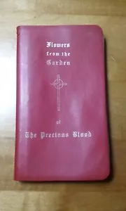 1940 Flowers From the Garden of the Precious Blood Prayer Book - Foto 1 di 13