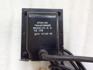 Step down Transformer, Power 125 VA, Input 240 V, Output 120 V, 50/60 Hz - Picture 1 of 6