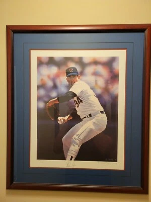 Nolan Ryan lithograph autograph  - Image 1 of 4