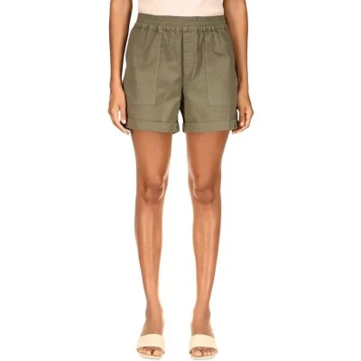 Sanctuary Women's Green Trail Blazer Pockets Cuffed Boyfriend Shorts Size 30 - Image 1 of 4