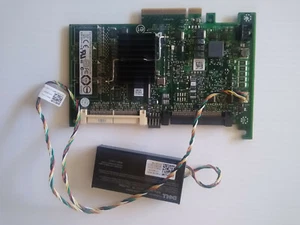 T954J - DELL PERC6/I PCI-E SAS RAID INT DUAL CHANNEL CTRL with Battery NU209 - Picture 1 of 1