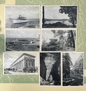 Vintage New York State Bureau Of State Publicity Postcards Lot Of 7 #9534-9540 - Picture 1 of 7