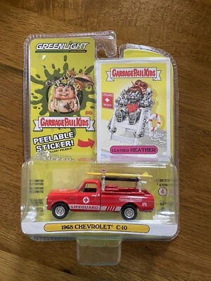 1968 Chevrolet C-10 Life Guard  Green light Garbage Pail Kids - Image 1 of 2