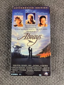 Always VHS 1990 Holly Hunter John Goodman Richard Dreyfuss - Picture 1 of 2