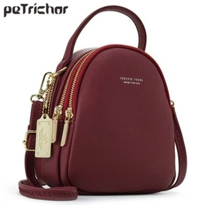 Mini-Lederrucksack für Damen Multifunktionstasche Luxus Freizeitmode - Bild 1 von 17