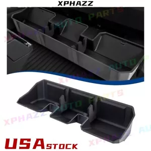 Underseat Storage Bin Fits For Tesla Cybertruck 2024+ Rear Seat Back Tool Box - Picture 1 of 8