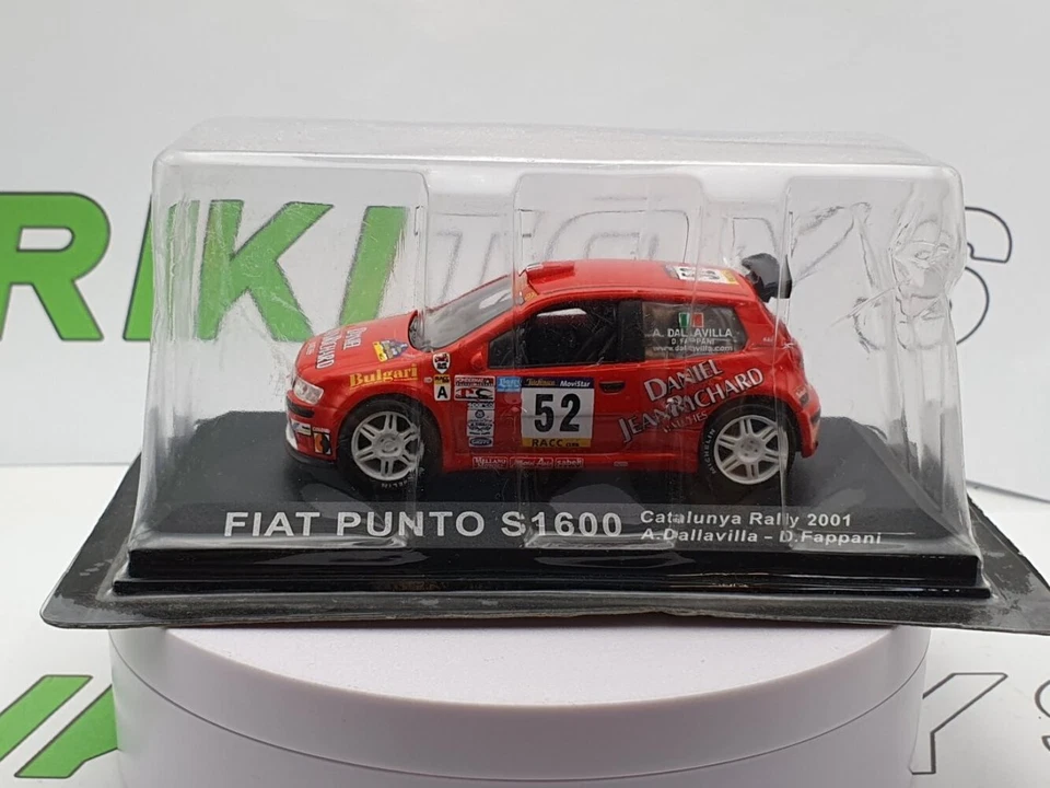 Quiosco Fiat Punto S 1600 (2001) 1/43 Rojo Foto 1 de 2