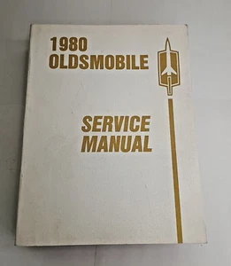 1980 OLDSMOBILE SERVICE MANUAL ~ Starfire Cutlass 88 98 Toronado - Bild 1 von 8