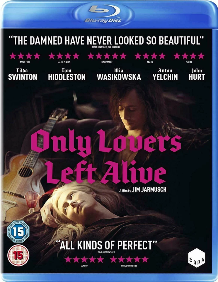 Only Lovers Left Alive (Tom Hiddleston, Tilda Swinton) New Region B Blu-ray - Image 1 of 1