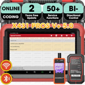 2024 Launch X-431 PROS V5.0 Car Diagnostic Scanner Tool TPMS Support CANFD DOIP - Picture 1 of 41