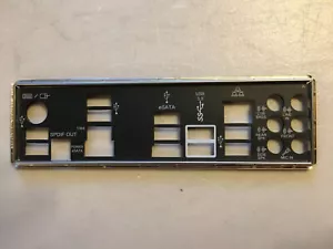 ASUS "Mystery" I/O Shield - Picture 1 of 2