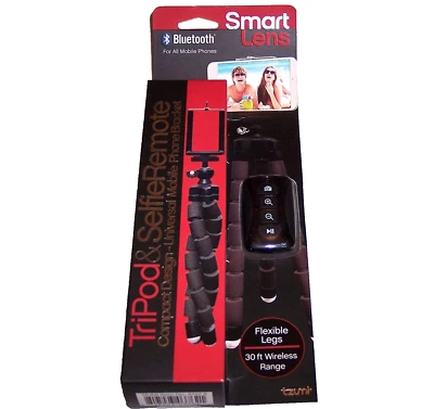 NEW Tzumi Electronics 3762B Tripod Bluetooth With Shutter Remote Selfie Remote - Image 1 of 4