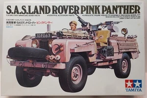 Camión de servicio aéreo especial Tamiya modelo 1/35 británico SAS Land Rover Pink Panther - Imagen 1 de 12