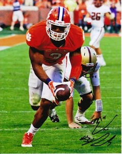 Vic Beasley Autographed Photo 8x10 COA Memorabilia Clemson Tigers - Picture 1 of 1