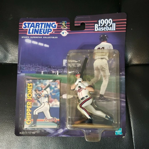1999 Starting Lineup Chipper Jones Atlanta Braves Hasbro MLB Baseball Figure Cover