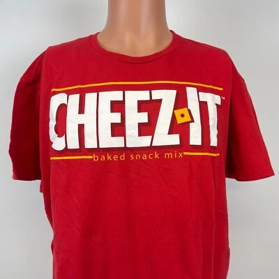 Camiseta Oficial Kelloggs Cheez It Baked Snack Mix Galletas Talla 2XL Foto 1 de 4