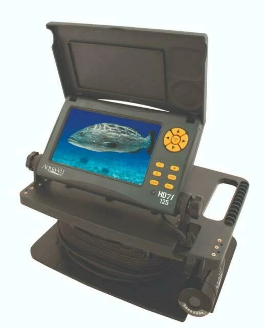 Aqua-Vu HD7i-125 Gen2 Underwater Color Camera with 7" LCD Screen and 125 ft Cable