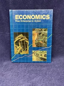 ECONOMICS: FREE ENTERPRISE IN ACTION By David E. O'Connor - 1988 Hardcover Book - Picture 1 of 4