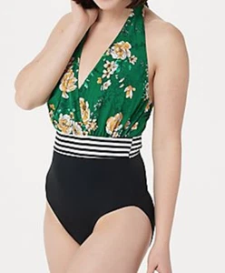 G.I.L.I. Traje de baño de una sola pieza cuello halter - Imagen 1 de 3