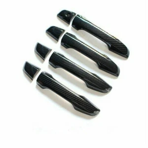 8PCS Carbon Fiber Door Handle Molding Cover Trim For Honda CR-V CRV 2017-2022 - Picture 1 of 5