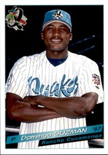 1997 Rancho Cucamonga Quakes Grandstand #9 Domingo Guzman Dominican Republic DR